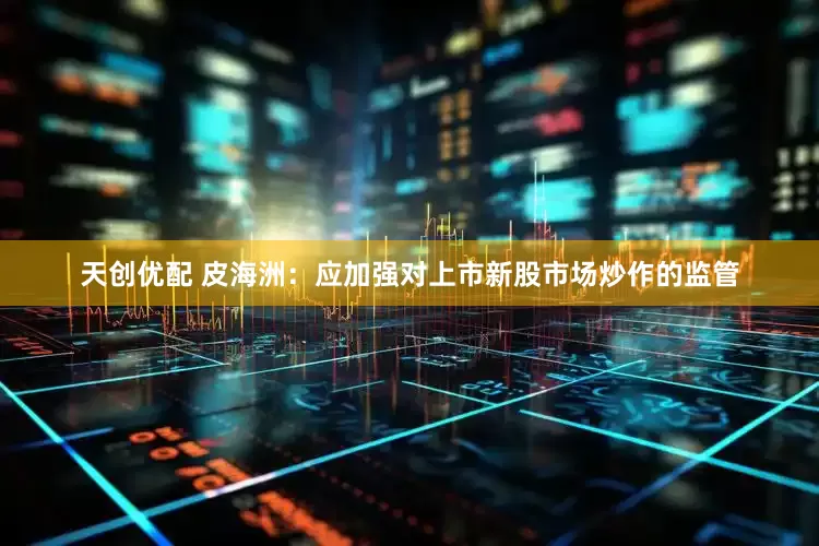 天创优配 皮海洲：应加强对上市新股市场炒作的监管